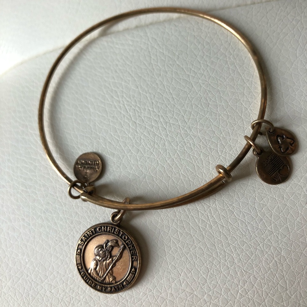 Alex and Ani Saint Christopher bracelet
